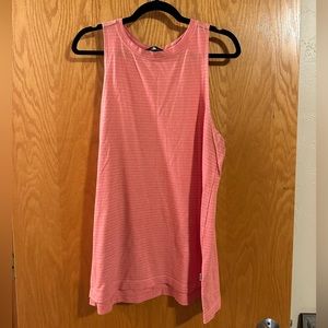 The North Face Subtle Striped Coral Tank Top XL
